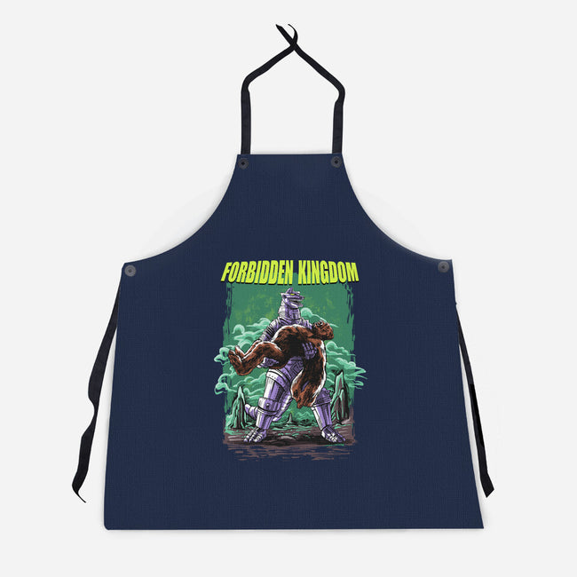 Forbidden Kingdom-unisex kitchen apron-zascanauta