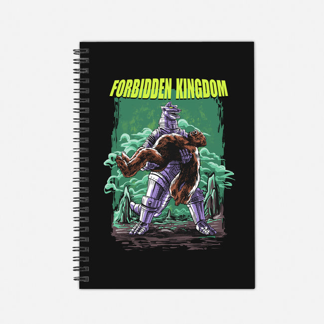 Forbidden Kingdom-none dot grid notebook-zascanauta