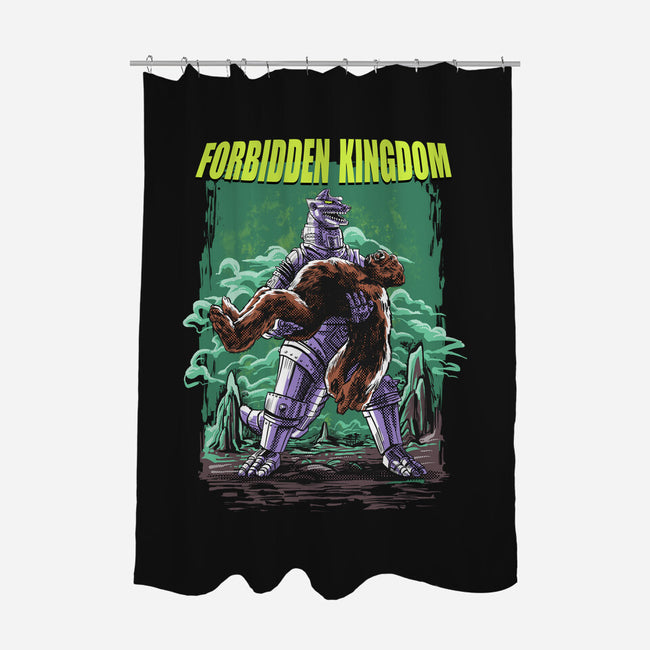 Forbidden Kingdom-none polyester shower curtain-zascanauta