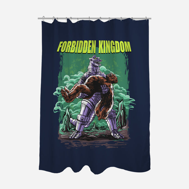 Forbidden Kingdom-none polyester shower curtain-zascanauta