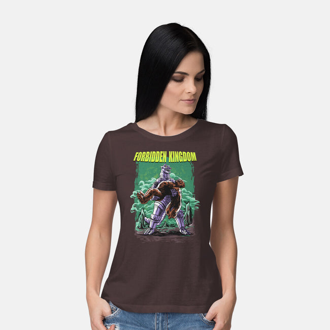 Forbidden Kingdom-womens basic tee-zascanauta
