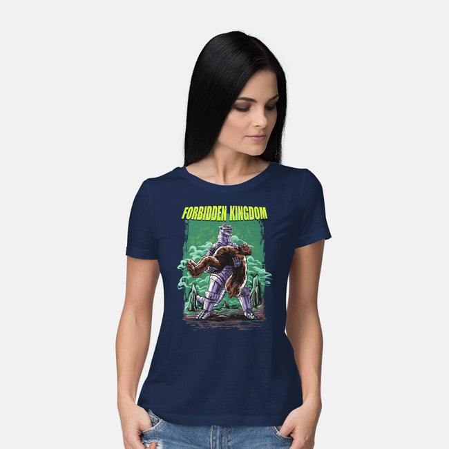 Forbidden Kingdom-womens basic tee-zascanauta