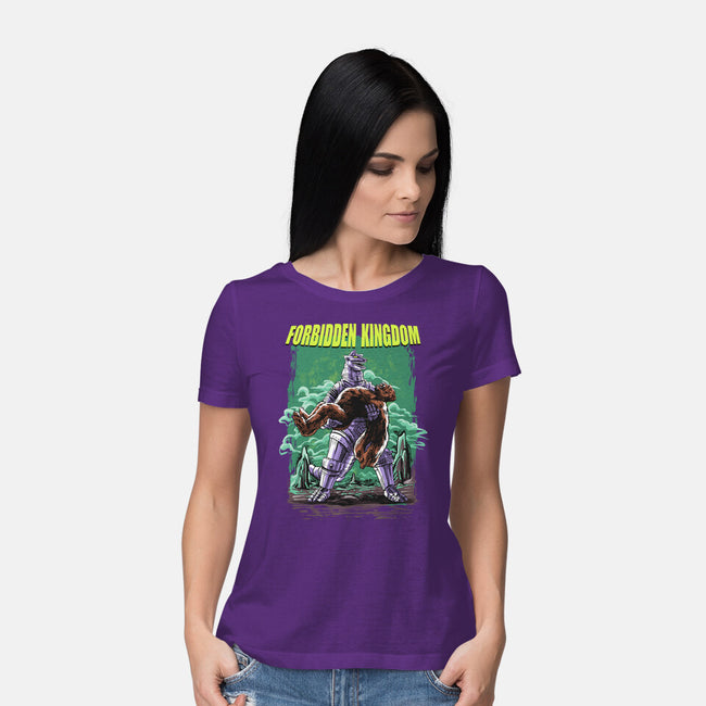 Forbidden Kingdom-womens basic tee-zascanauta