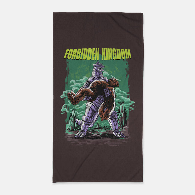 Forbidden Kingdom-none beach towel-zascanauta