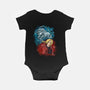 Elric Brothers Ready To Fight-baby basic onesie-nickzzarto