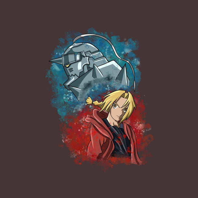 Elric Brothers Ready To Fight-womens basic tee-nickzzarto
