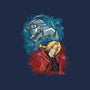 Elric Brothers Ready To Fight-womens racerback tank-nickzzarto