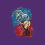 Elric Brothers Ready To Fight-womens off shoulder sweatshirt-nickzzarto