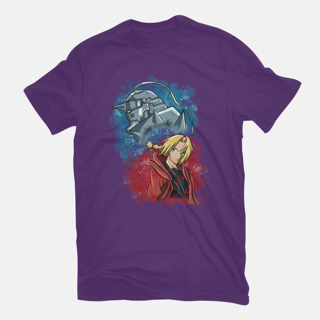 Elric Brothers Ready To Fight-mens premium tee-nickzzarto