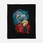 Elric Brothers Ready To Fight-none fleece blanket-nickzzarto