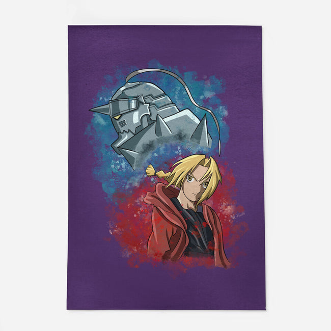 Elric Brothers Ready To Fight-none outdoor rug-nickzzarto