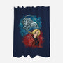 Elric Brothers Ready To Fight-none polyester shower curtain-nickzzarto