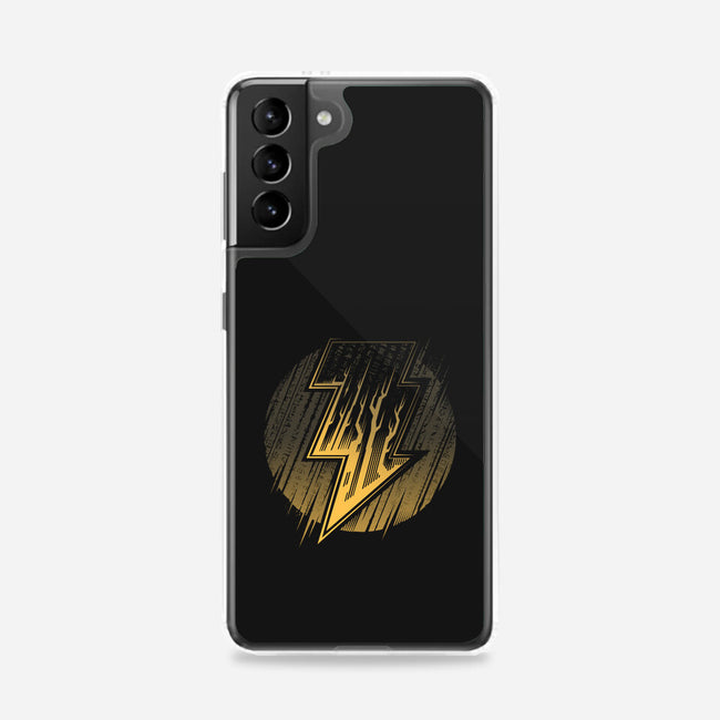 Black Thunder-samsung snap phone case-StudioM6