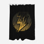 Black Thunder-none polyester shower curtain-StudioM6