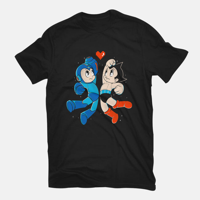 Mega Astro-womens basic tee-Douglasstencil