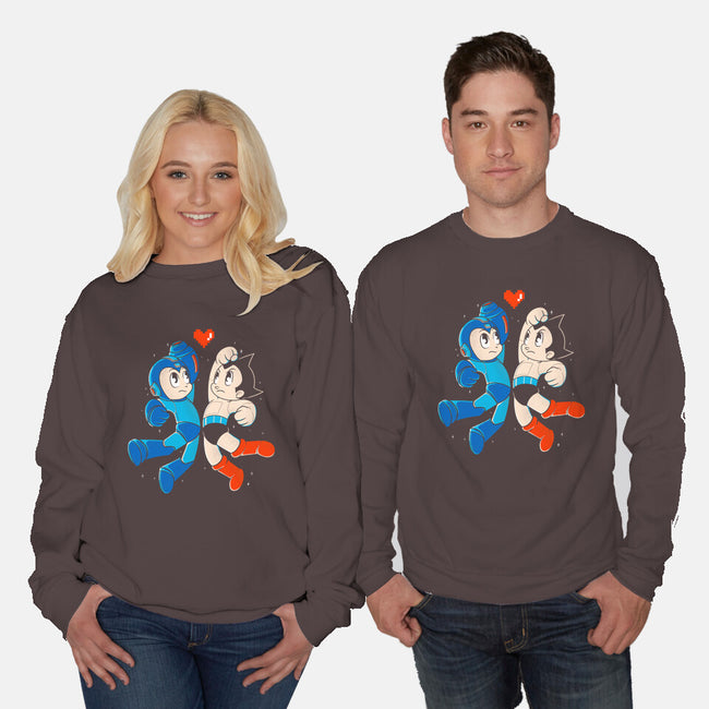 Mega Astro-unisex crew neck sweatshirt-Douglasstencil
