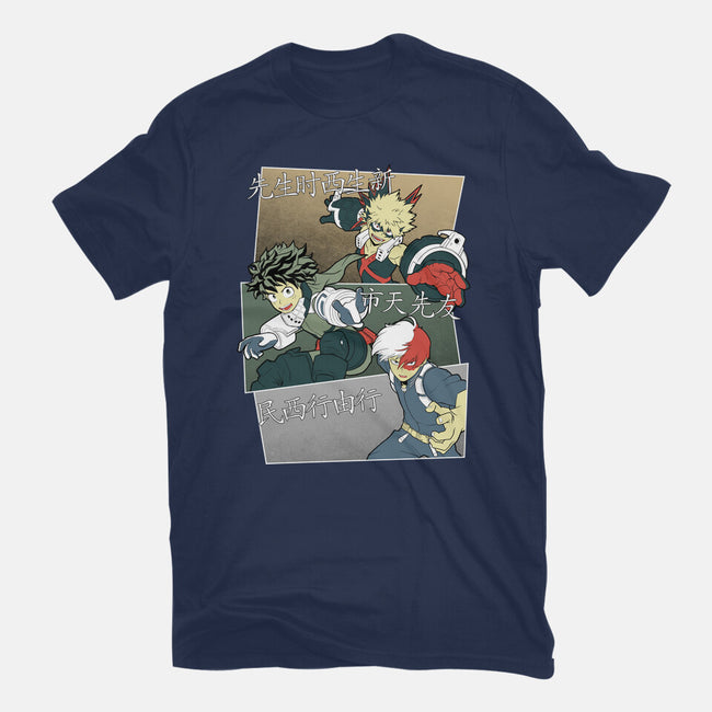 Hero Team-womens basic tee-Astrobot Invention