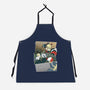 Hero Team-unisex kitchen apron-Astrobot Invention