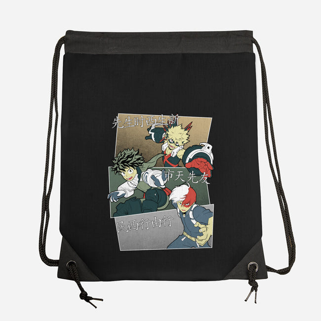 Hero Team-none drawstring bag-Astrobot Invention