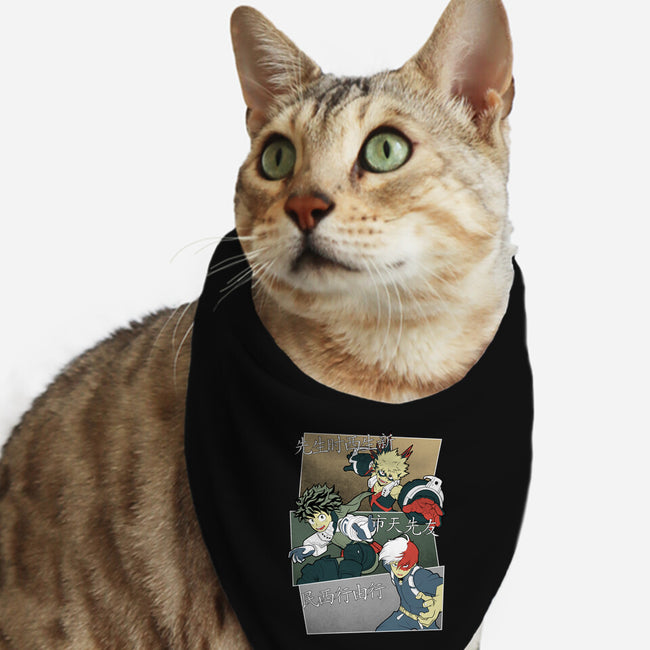 Hero Team-cat bandana pet collar-Astrobot Invention