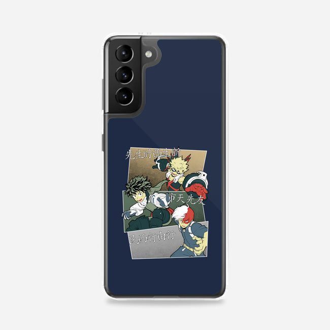 Hero Team-samsung snap phone case-Astrobot Invention