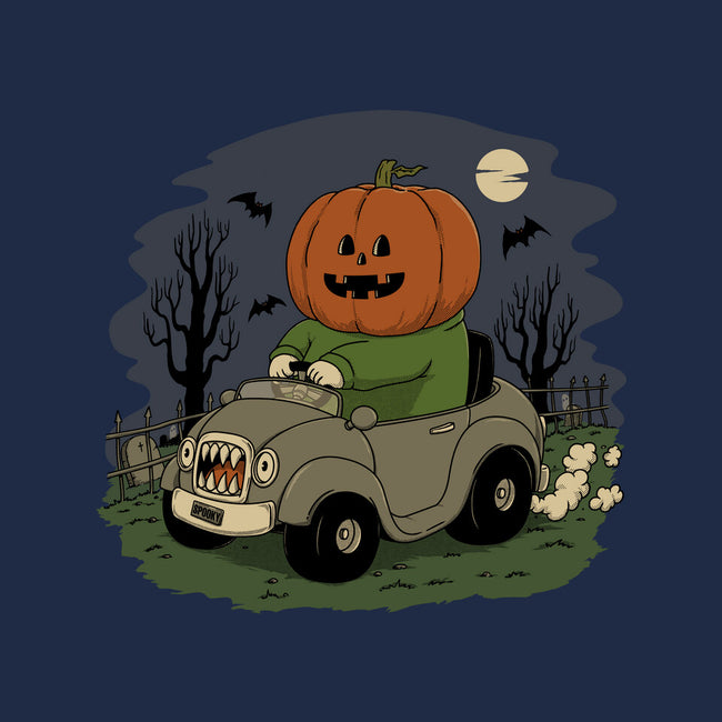 Spooky Night Ride-womens v-neck tee-pigboom