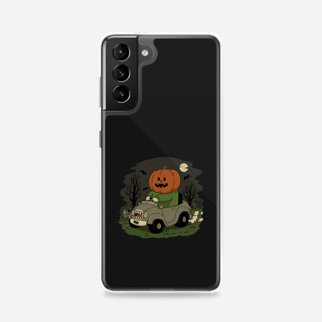 Spooky Night Ride-samsung snap phone case-pigboom