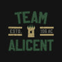Team Alicent-womens off shoulder sweatshirt-retrodivision