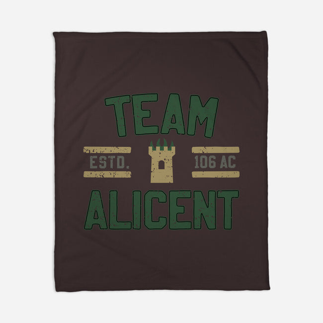 Team Alicent-none fleece blanket-retrodivision
