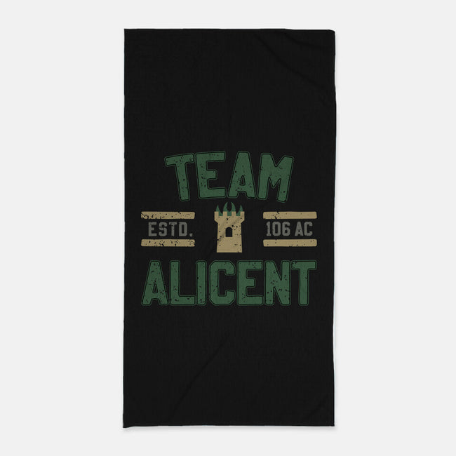 Team Alicent-none beach towel-retrodivision