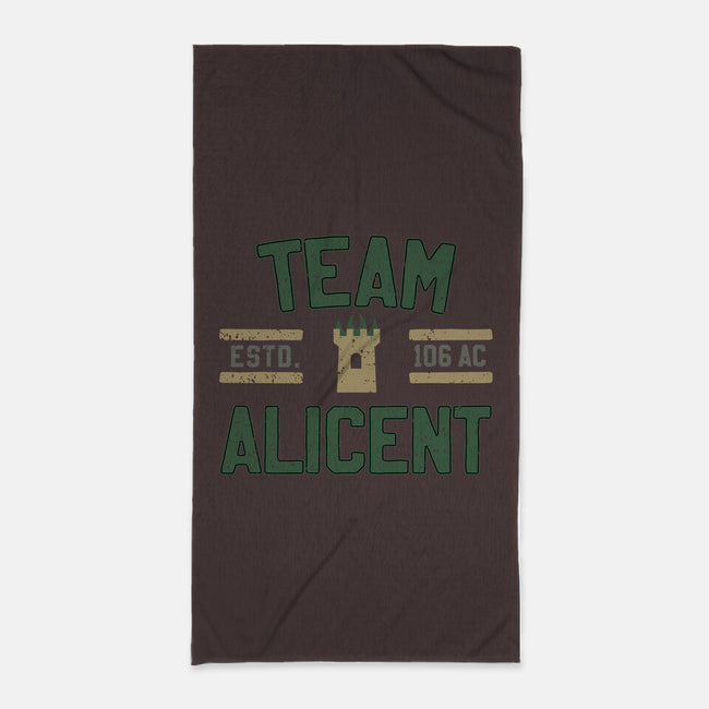 Team Alicent-none beach towel-retrodivision