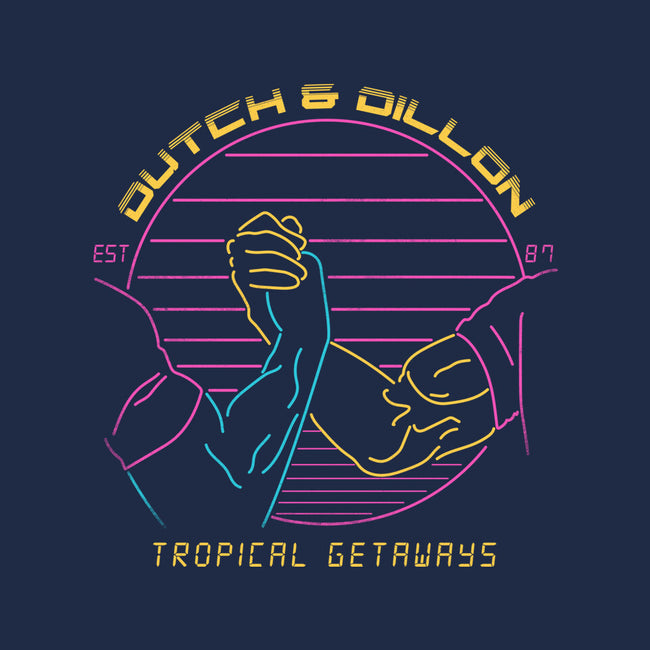 Tropical Getaways-none drawstring bag-rocketman_art