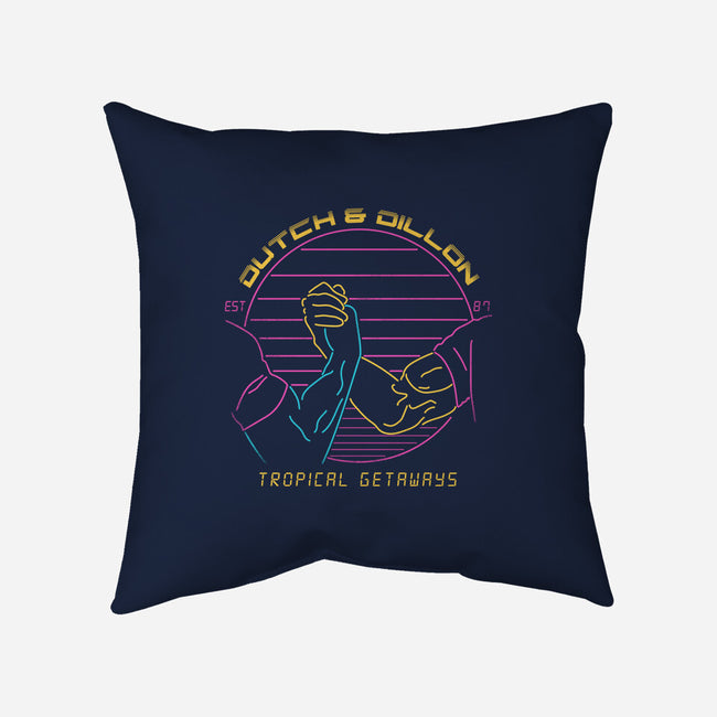 Tropical Getaways-none removable cover w insert throw pillow-rocketman_art