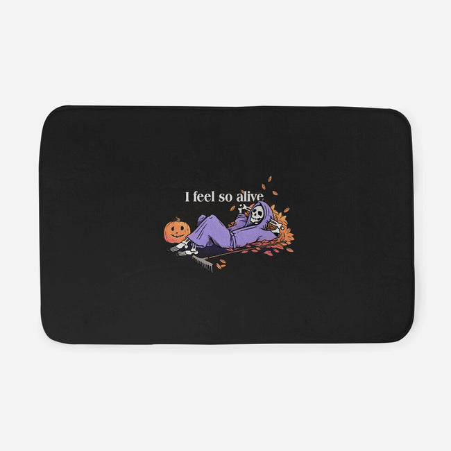 I Feel So Alive-none memory foam bath mat-doodletoots