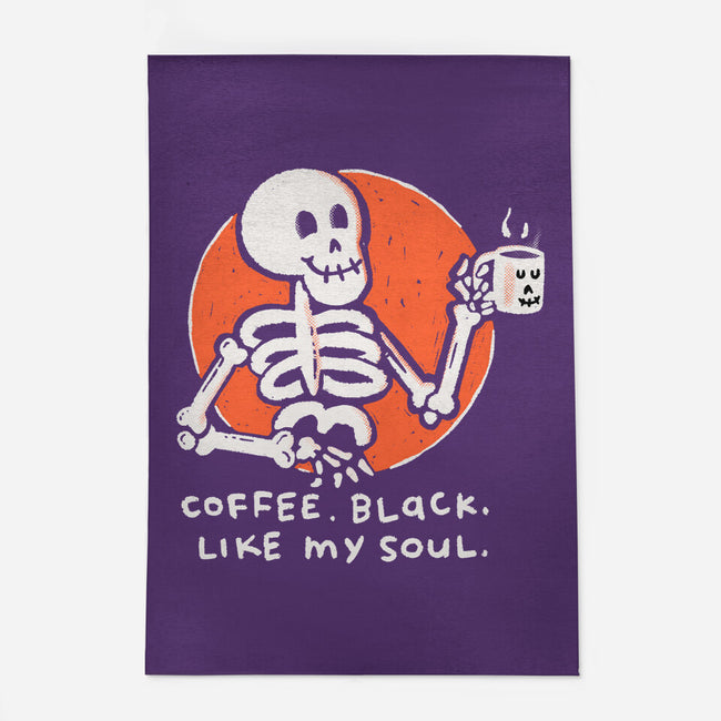 Coffee Black Like My Soul-none indoor rug-doodletoots