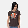 Coffee Black Like My Soul-womens basic tee-doodletoots
