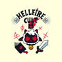 Hellfire Cult-none removable cover w insert throw pillow-theteenosaur