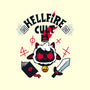 Hellfire Cult-none beach towel-theteenosaur