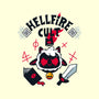 Hellfire Cult-none stretched canvas-theteenosaur