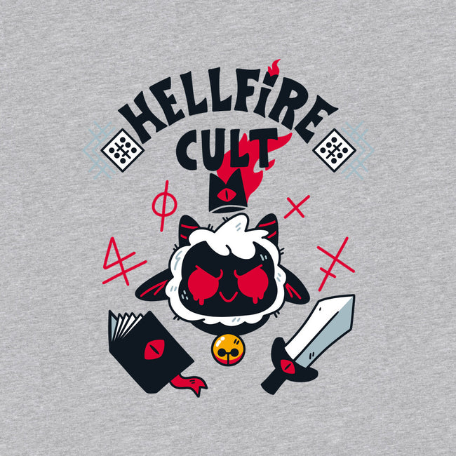 Hellfire Cult-womens fitted tee-theteenosaur