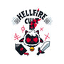 Hellfire Cult-none removable cover w insert throw pillow-theteenosaur