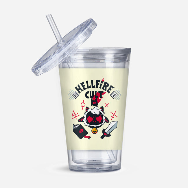 Hellfire Cult-none acrylic tumbler drinkware-theteenosaur