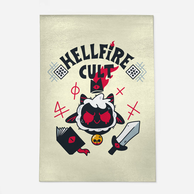 Hellfire Cult-none indoor rug-theteenosaur