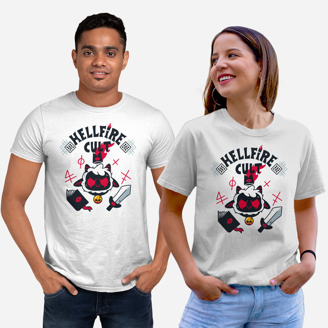 Hellfire Cult-unisex basic tee-theteenosaur