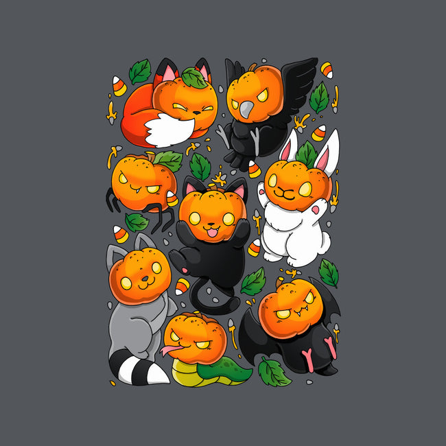 Pumpkin Animals-unisex basic tee-Vallina84