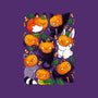 Pumpkin Animals-womens basic tee-Vallina84