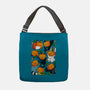 Pumpkin Animals-none adjustable tote bag-Vallina84