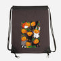 Pumpkin Animals-none drawstring bag-Vallina84