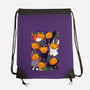Pumpkin Animals-none drawstring bag-Vallina84