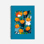 Pumpkin Animals-none dot grid notebook-Vallina84